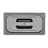 Couvercle gastronorme  HENDI  GN 1/3  Noir  325x176mm