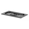 Couvercle gastronorme  HENDI  GN 1/4  Noir  265x162mm