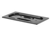Couvercle gastronorme  HENDI  GN 1/4  Noir  265x162mm