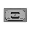 Couvercle gastronorme  HENDI  GN 1/4  Noir  265x162mm