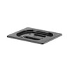 Couvercle gastronorme  HENDI  GN 1/6  Noir  176x162mm