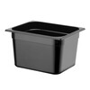 Bac gastronorme 1/2  HENDI  Profi Line  12 5L  Noir  325x265x H 200mm