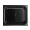 Bac gastronorme 1/2  HENDI  Profi Line  12 5L  Noir  325x265x H 200mm