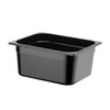 Container GN 1/2 zwart polycarbonaat  HENDI  Profi Line  GN 1/2  9 5L  Zwart  325x265x H 150mm