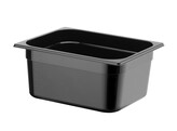 Container GN 1/2 zwart polycarbonaat  HENDI  Profi Line  GN 1/2  9 5L  Zwart  325x265x H 150mm