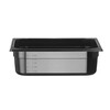 Container GN 1/2 zwart polycarbonaat  HENDI  Profi Line  GN 1/2  6 5L  Zwart  325x265x H 100mm