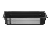 Bac gastronorme 1/2  HENDI  Profi Line  GN 1/2  4L  Noir  325x265x H 65mm