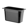 Container GN 1/3 zwart polycarbonaat  HENDI  Profi Line  GN 1/3  7 8L  Zwart  325x176x H 200mm