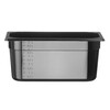 Bac gastronorme 1/3  HENDI  Profi Line  GN 1/3  5 7L  Noir  325x176x H 150mm
