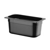 Bac gastronorme 1/3  HENDI  Profi Line  GN 1/3  5 7L  Noir  325x176x H 150mm