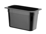 Bac gastronorme 1/3  HENDI  Profi Line  GN 1/3  5 7L  Noir  325x176x H 150mm