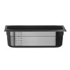 Container GN 1/3 zwart polycarbonaat  HENDI  Profi Line  GN 1/3  4L  Zwart  325x176x H 100mm