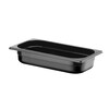 Container GN 1/3 zwart polycarbonaat  HENDI  Profi Line  GN 1/3  2 5L  Zwart  325x176x H 65mm