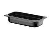 Container GN 1/3 zwart polycarbonaat  HENDI  Profi Line  GN 1/3  2 5L  Zwart  325x176x H 65mm