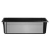 Container GN 1/1 zwart polycarbonaat  HENDI  Profi Line  GN 1/1  21L  Zwart  530x325x H 150mm