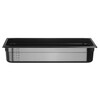 Container GN 1/1 zwart polycarbonaat  HENDI  Profi Line  GN 1/1  14L  Zwart  530x325x H 100mm