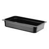 Container GN 1/1 zwart polycarbonaat  HENDI  Profi Line  GN 1/1  14L  Zwart  530x325x H 100mm