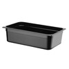Container GN 1/1 zwart polycarbonaat  HENDI  Profi Line  GN 1/1  14L  Zwart  530x325x H 100mm