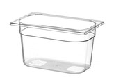 Bac Gastronorme 1/4  HENDI  Profi Line  GN 1/4  4L  Transparent  265x162x H 150mm