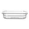 Container GN 1/4 polycarbonaat  HENDI  Profi Line  GN 1/4  1 8L  Transparant  265x162x H 65mm