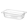 Container GN 1/4 polycarbonaat  HENDI  Profi Line  GN 1/4  1 8L  Transparant  265x162x H 65mm