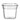 Bac Gastronorme 1/6  HENDI  Profi Line  GN 1/6  2 4L  Transparent  176x162x H 150mm