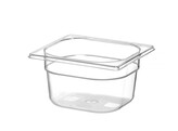 Container GN 1/6 polycarbonaat  HENDI  Profi Line  GN 1/6  1 6L  Transparant  176x162x H 100mm