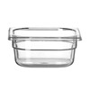 Container GN 1/6 polycarbonaat  HENDI  Profi Line  GN 1/6  1L  Transparant  176x162x H 65mm