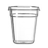 Container GN 1/6 polycarbonaat  HENDI  Profi Line  GN 1/6  1L  Transparant  176x162x H 65mm