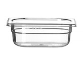 Container GN 1/9 polycarbonaat  HENDI  Profi Line  GN 1/9  0 6L  Transparant  176x108x H 65mm