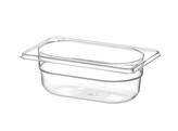 Container GN 1/9 polycarbonaat  HENDI  Profi Line  GN 1/9  0 6L  Transparant  176x108x H 65mm