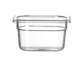 Container GN 1/9 polycarbonaat  HENDI  Profi Line  GN 1/9  0 6L  Transparant  176x108x H 65mm