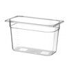Container GN 1/3 polycarbonaat  HENDI  Profi Line  GN 1/3  7 8L  Transparant  325x176x H 200mm