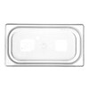 Container GN 1/3 polycarbonaat  HENDI  Profi Line  GN 1/3  5 7L  Transparant  325x176x H 150mm