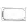 Container GN 1/3 polycarbonaat  HENDI  Profi Line  GN 1/3  4L  Transparant  325x176x H 100mm