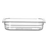 Container GN 1/3 polycarbonaat  HENDI  Profi Line  GN 1/3  2 5L  Transparant  325x176x H 65mm