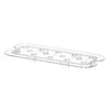 Geperforeerde roosters voor GN containers polycarbonaat  HENDI  Profi Line  GN 1/3  Transparant  266x116mm