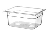 Bac Gastronorme 1/2  HENDI  Profi Line  GN 1/2  9 5L  Transparent  325x265x H 150mm