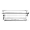 Bac Gastronorme 1/2  HENDI  Profi Line  GN 1/2  6 5L  Transparent  325x265x H 100mm