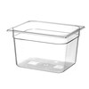 Container GN 1/2 polycarbonaat  HENDI  Profi Line  GN 1/2  4L  Transparant  325x265x H 65mm