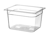 Container GN 1/2 polycarbonaat  HENDI  Profi Line  GN 1/2  4L  Transparant  325x265x H 65mm