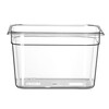 Container GN 1/2 polycarbonaat  HENDI  Profi Line  GN 1/2  4L  Transparant  325x265x H 65mm