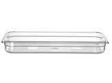 Container GN 1/1 polycarbonaat  HENDI  Profi Line  GN 1/1  9L  Transparant  530x325x H 65mm