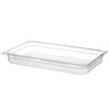 Container GN 1/1 polycarbonaat  HENDI  Profi Line  GN 1/1  9L  Transparant  530x325x H 65mm