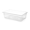 Container GN 1/1 polycarbonaat  HENDI  Profi Line  GN 1/1  9L  Transparant  530x325x H 65mm