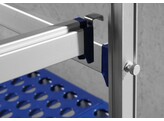 Uitbreid-haak voor aluminium opbergrek  HENDI  15x42x H 42mm