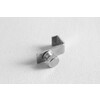 Uitbreid-haak voor aluminium opbergrek  HENDI  15x42x H 42mm