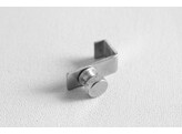 Uitbreid-haak voor aluminium opbergrek  HENDI  15x42x H 42mm