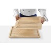 Broodsnijplank  HENDI  Hout donker  475x322mm