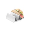 Taco houder  HENDI  2 vakken  135x115x H 50mm